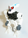 LEGO bio014a Bionicle Mini - Barraki Pridak (Pearl Dark Gray Torso)