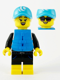 LEGO col374 Paddle Surfer - Minifigure Only Entry