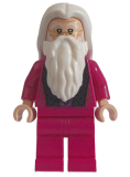 LEGO hp350 Albus Dumbledore, Magenta Robe, Plain Legs