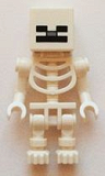 LEGO min011 Skeleton with Cube Skull