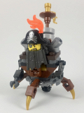 LEGO tlm106 MetalBeard, Four Legs and One Wheel Body